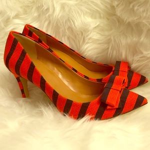 J.crew Isabelle printed pumps-size 9.5. New!